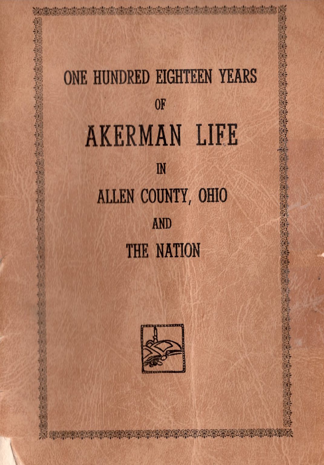 1952 Akerman Life Book